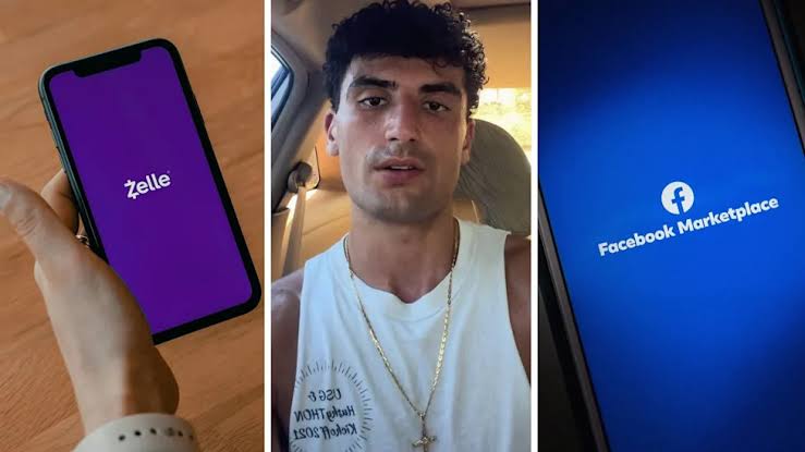 Man sells his couch on Facebook Marketplace. Then Zelle flags the payment for being too high. Then he learns he’s been bamboozled