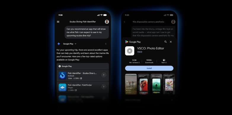Gemini’s new Google Play Store integration lets you chat to find Android apps, games