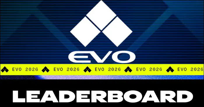 Evo 2026 near-final registration leaderboard revealed with one surprising title shooting up the ranks