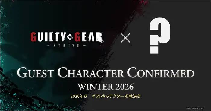 New guest character revealed to be coming to Guilty Gear Strive in Winter 2026 for Season 5