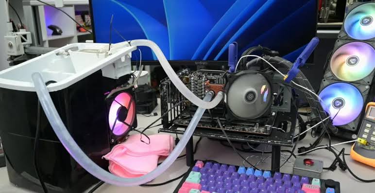 Ice cube maker turns RTX 3060 into a chilled GPU experiment