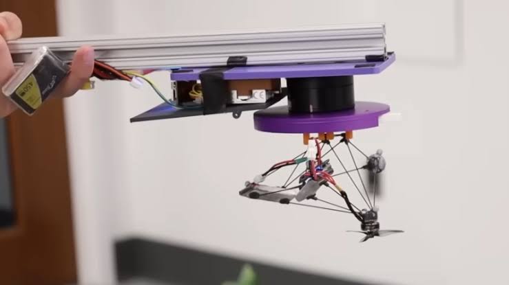 Spidery Drone Goes Near-invisible By Spinning Really, Really Fast