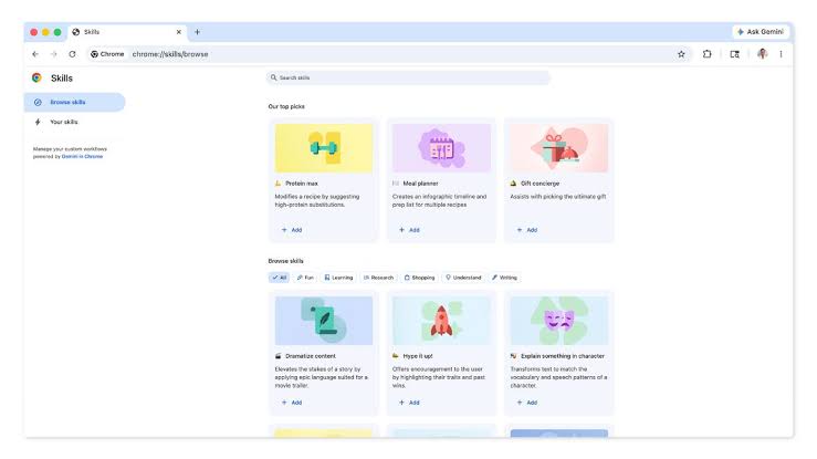 Chrome Now Lets You Create 1-Click Workflows With Your Favorite AI Prompts