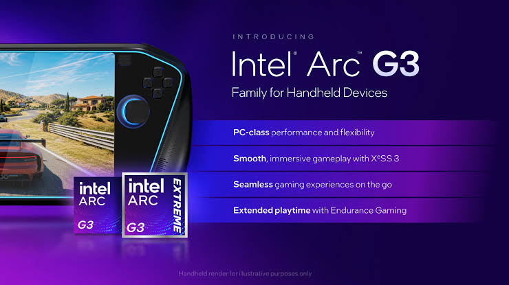 Intel Arc G3 CPU Family Officially Released for Handheld Gaming PCs