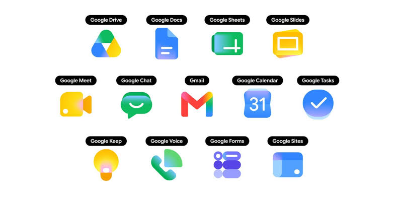 Gradient Google icon redesign rolling out on Android, iOS, & web