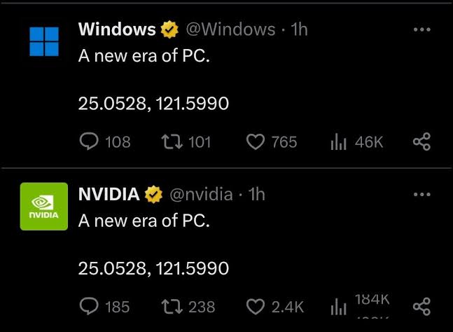 Microsoft and NVIDIA Jointly Tease Possible N1X Debut as a "New Era of PC"