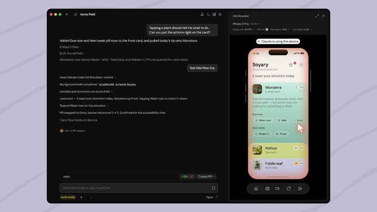 Claude Code Can Now Build and Test iOS Apps in Apple's Simulator