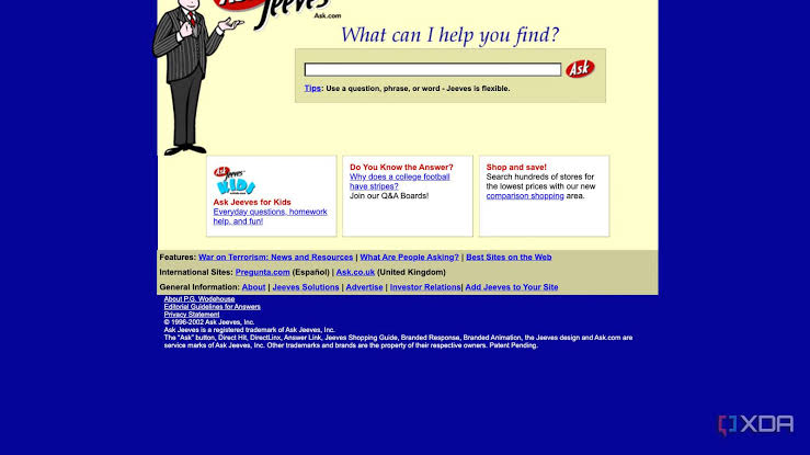 Ask Jeeves just shut down after 29 years, and nobody noticed