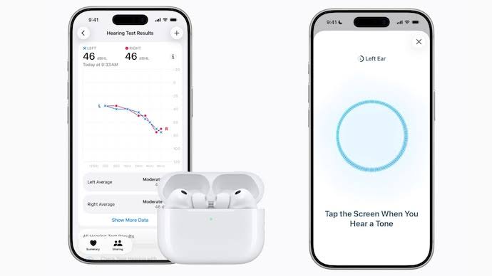 Apple brings AirPods hearing aid feature to India, users can now take hearing test at home