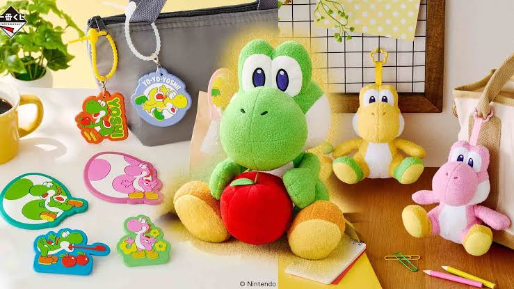 Yoshi and the Mysterious Book campaign in Japan features exclusive merchandise lottery