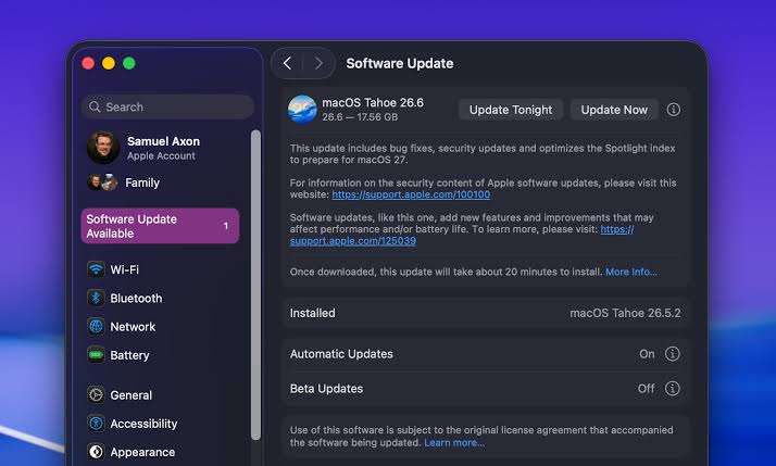 iOS and macOS 26.6 arrive today, paving the way for iOS and macOS 27