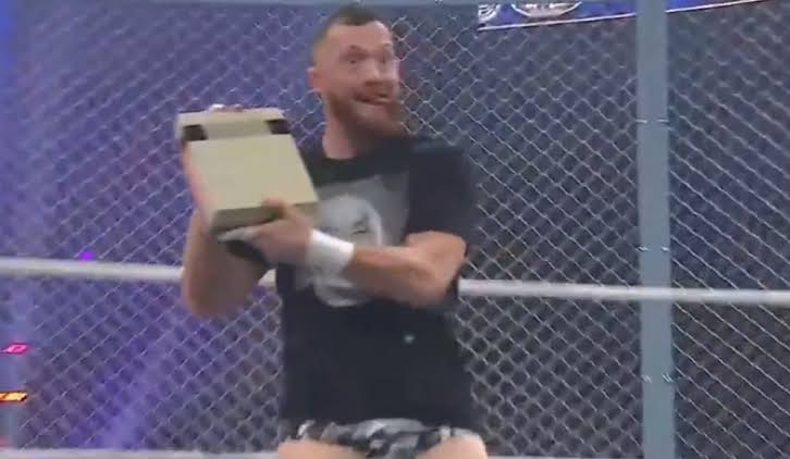 Here's Some Wrestlers Hitting Some Other Wrestlers With A NES