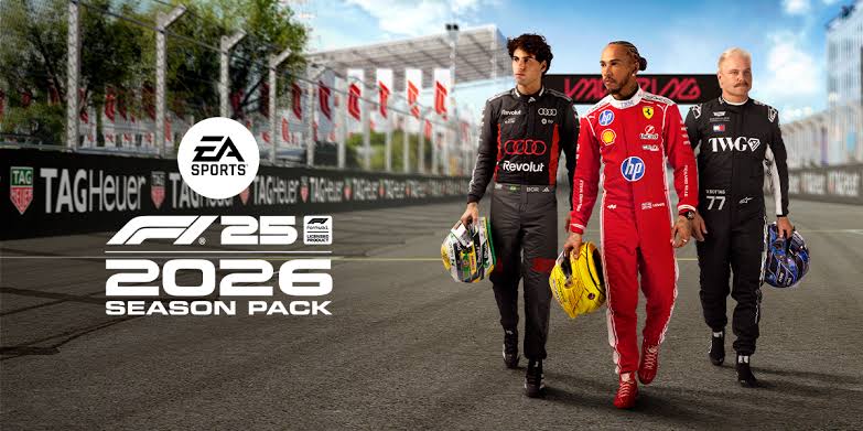 EA SPORTS™ launch the 2026 Season Pack on F1® 25 worldwide today