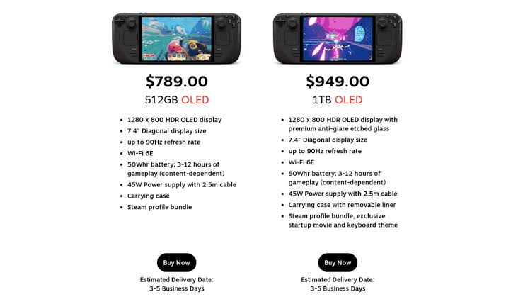 Steam Deck OLED Prices Rise by Up to $300 Amid Component Shortages
