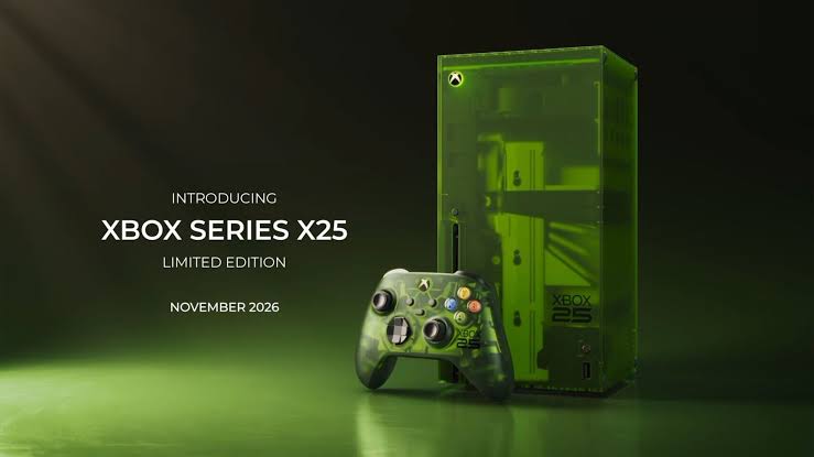 Microsoft Announces Xbox Series X25 Limited Edition, Available in November