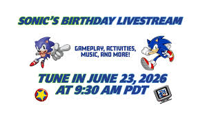 Sonic the Hedgehog 35th birthday live stream set for June 23 [Update]