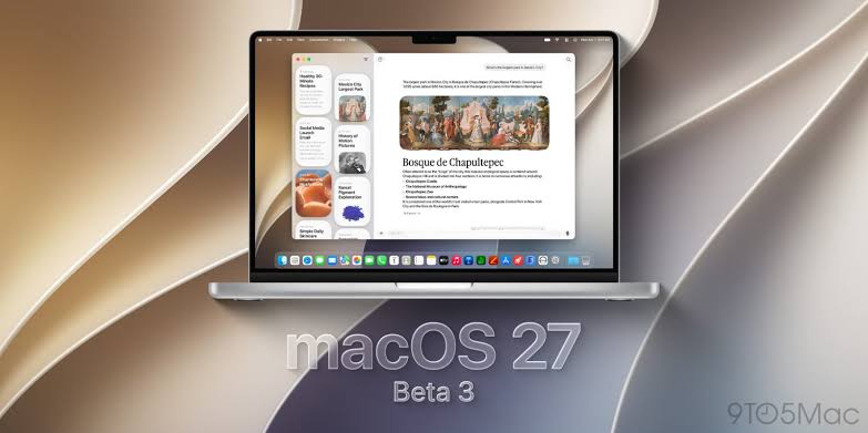Apple rolls out revised beta 3 builds for iPadOS 27 and macOS 27 Golden Gate