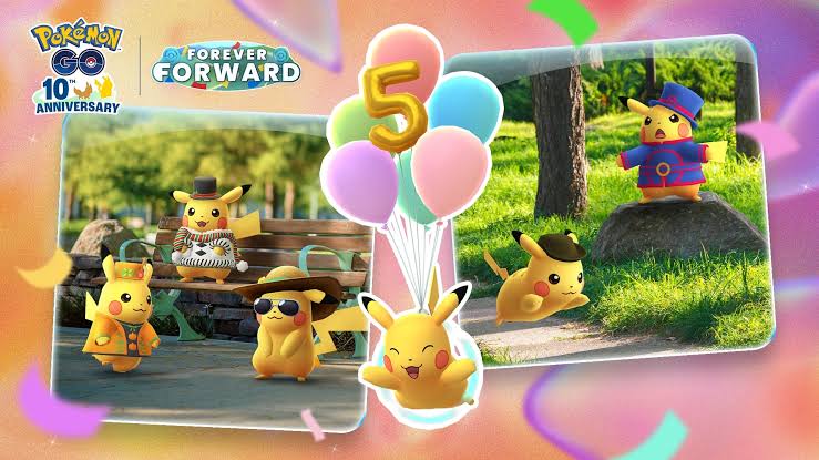 Special Anniversary Pikachu Celebration Event
