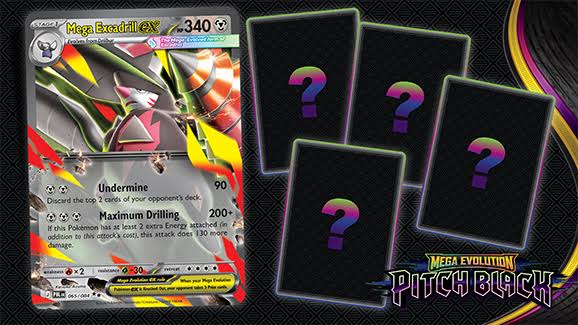 Discover More Cards from the Pokémon TCG: Mega Evolution—Pitch Black Expansion