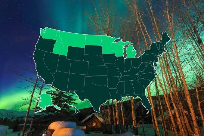 Map Reveals States That Could See Northern Lights This Weekend