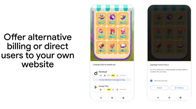 Google Play offers expanded billing choices and lower fees for game devs