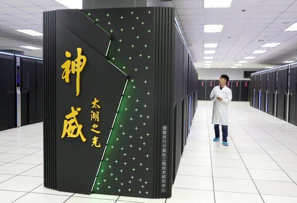 China Takes Supercomputer Crown From U.S. For First Time Since 2017