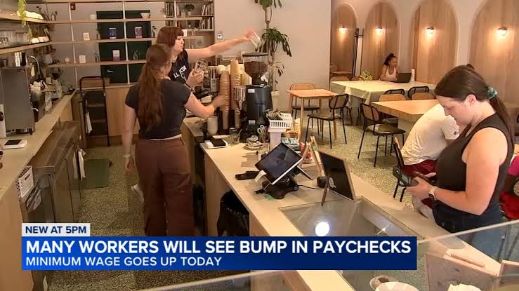 Illinois minimum wage: Chicago, Cook County increases take effect Wednesday