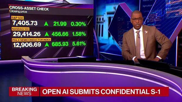 OpenAI Files Confidentially for IPO as Rivals Race to Market