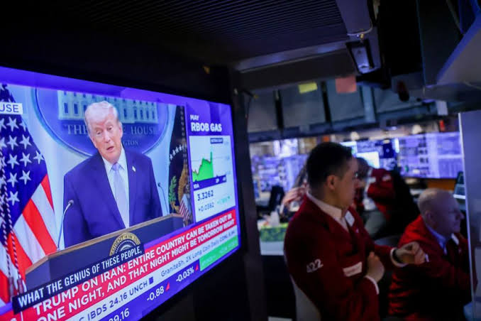 Oil prices drop and stocks rally after Trump’s ceasefire announcement