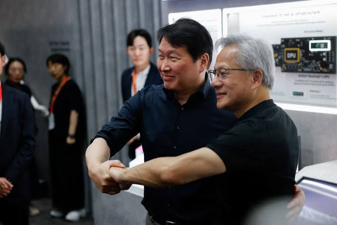 Nvidia, SK to detail cooperation plan as Huang flags prolonged chip shortage