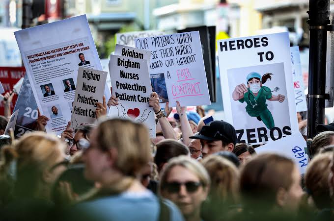 Mass General Brigham battle pits $400K top nurse pay against $8.4M CEO
