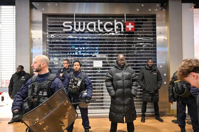 Mayhem breaks out at Swatch stores as fans rush to nab its Audemars Piguet pocket watch collab
