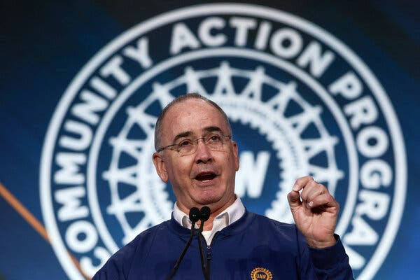 U.A.W. President Says He’s the Victim of ‘Bogus Allegations’