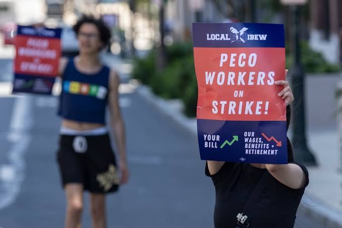 Peco workers went on strike after the company and its union failed to reach a deal
