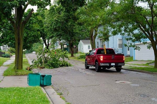 More Than 1 Million Without Power After Storms in Midwest and Northeast
