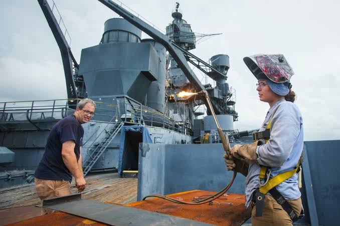 Jamie Dimon says six-figure shipyard jobs are the ‘American Dream’—but roles require hours in harsh conditions