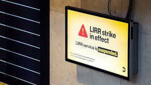 New York braces for first weekday commute amid rail workers strike