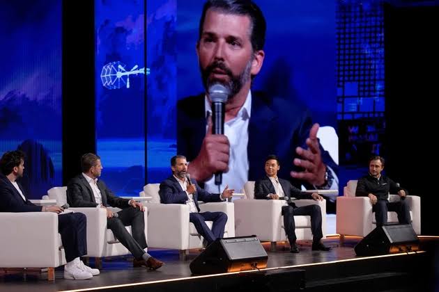 Clash over Trump family businesses entangles Senate crypto bill