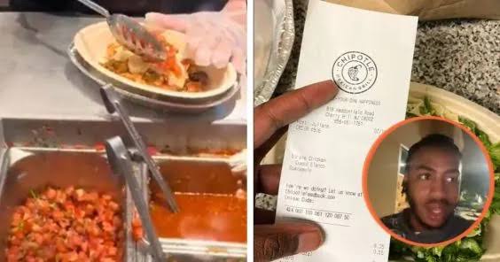 Man Orders Single Taco at Chipotle, Loads It With Toppings and Pays $8.90; Video Divides X