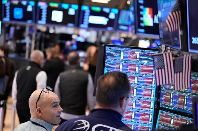What in the world just happened to the Dow?