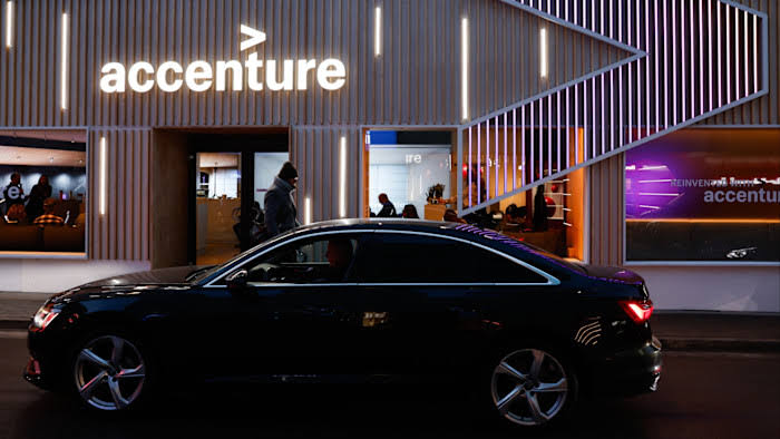 Accenture shares fall to lowest since 2017 as AI threat mounts