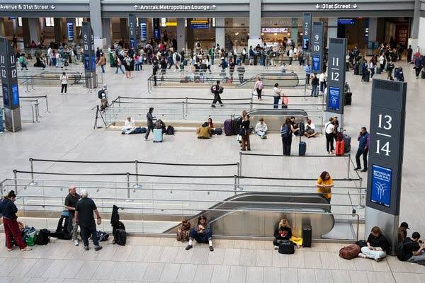 Maintenance Train Fire at Penn Station Injures 5 and Disrupts Rail Service