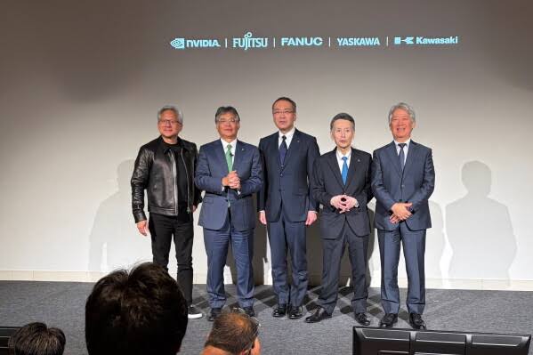 Fujitsu and leading Japanese robotics companies to use Nvidia technology in ‘physical AI’