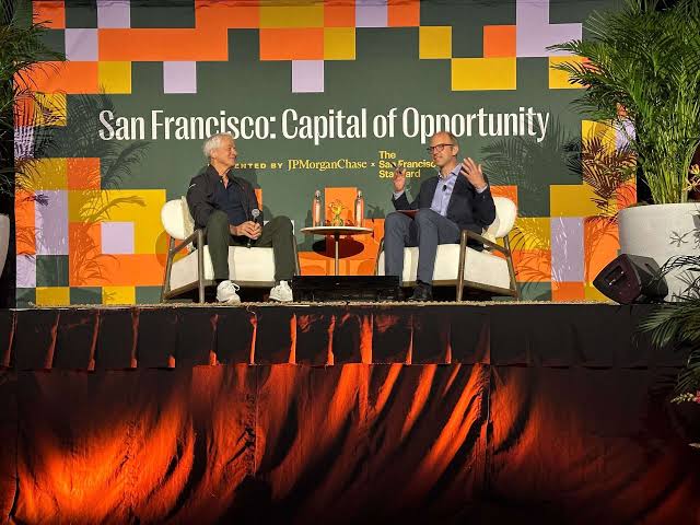 JPMorgan chief Jamie Dimon says S.F. is back on track. His bank is betting on it