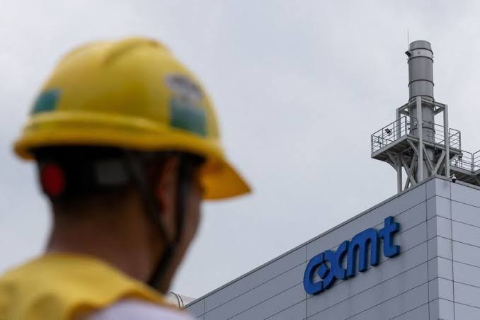 FILE PHOTO: CXMT chipmaker production facility in Beijing