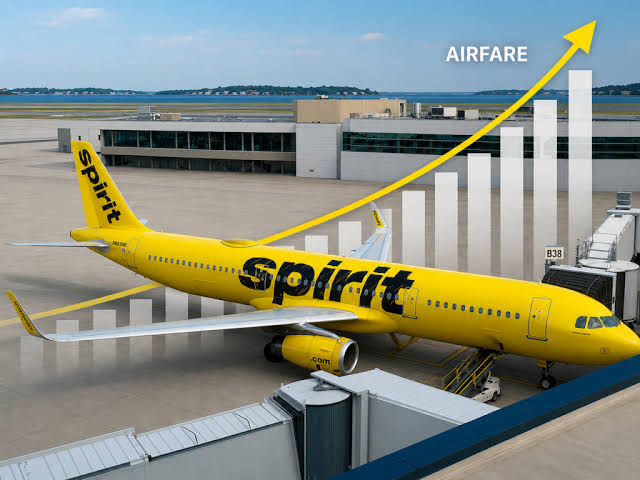 Spirit’s Gone, And Now Look What Fares Did On Its Routes