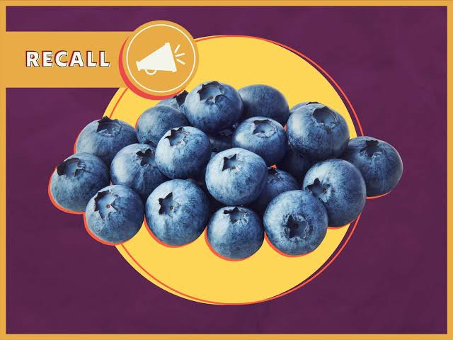 FDA Announces Recall on Blueberries Sold in 8 States for Potential E. Coli Contamination