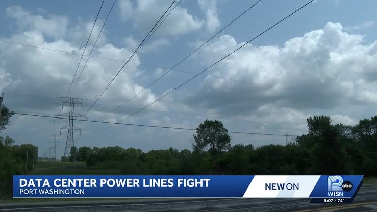 Port Washington's data center power line construction dealt a major blow