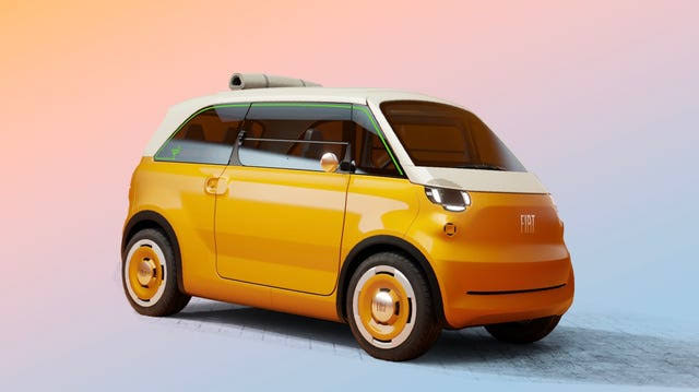 Fiat's Summer Fun Includes Bringing Topolino Stateside and Showing the Adorable Multiplina Concept