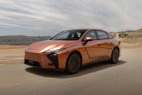 The 2026 Lexus ES 500e Trades Commuter Boredom for Electric Bite